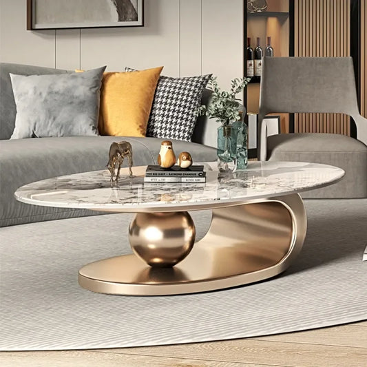 Nordic Living Room Coffee Tables Modern Design Decor Oval Coffee Tables Minimalist Mesa De Centro De Sala Home Furniture