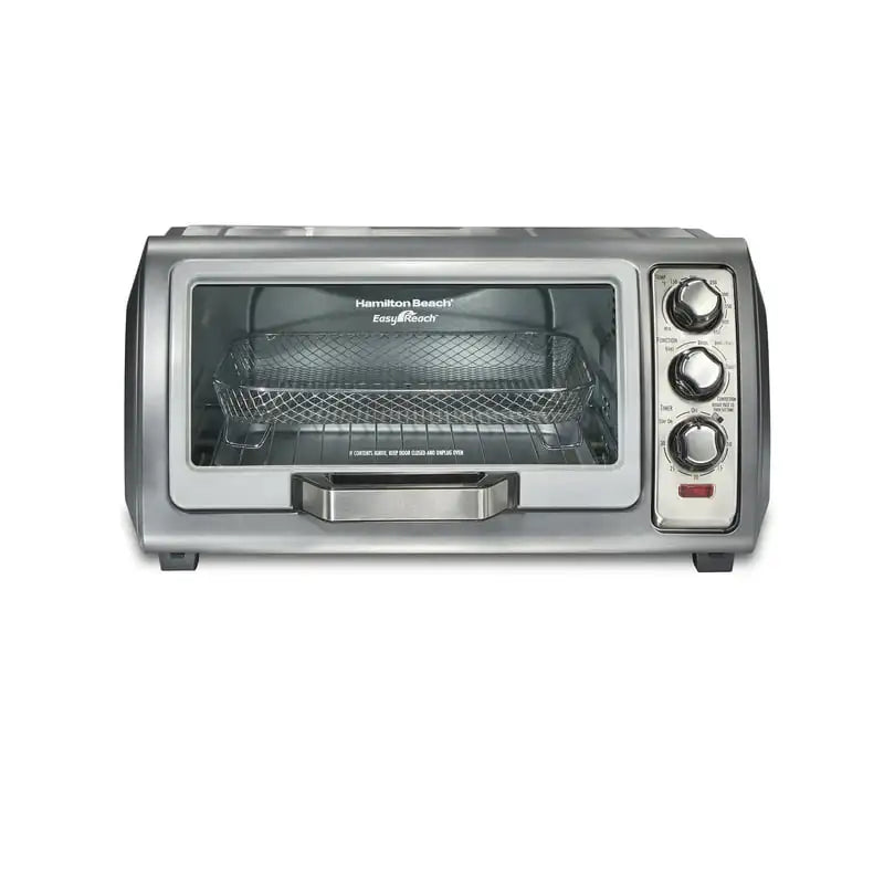 Sure Crisp Air Fryer Toaster Oven  6 Slice  Stainless Steel  31523