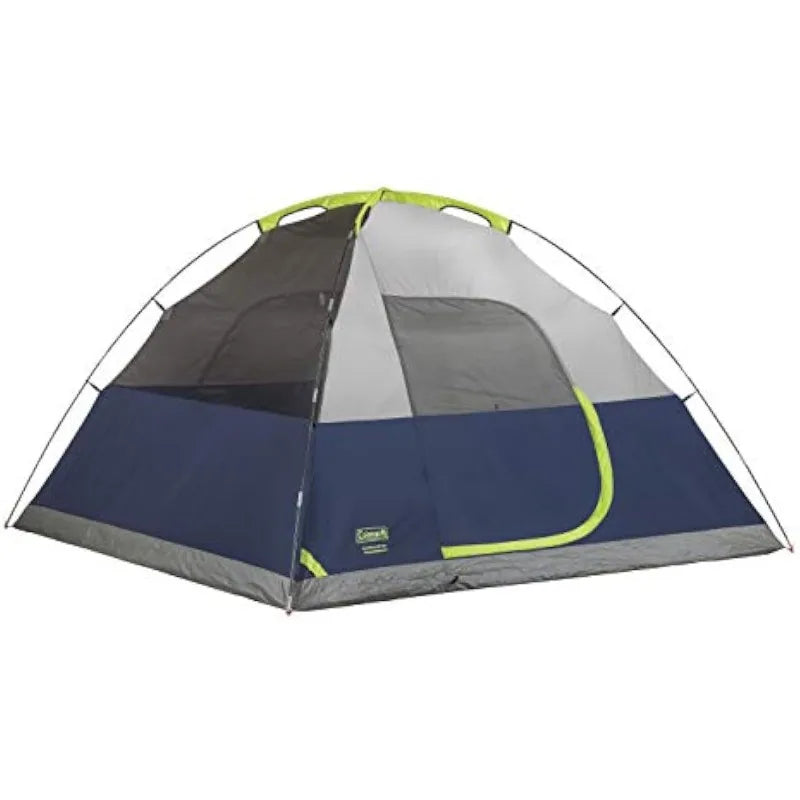 Coleman Sundome Camping Tent, 2 Person Dome Tent with Easy Setup, Included Rainfly and WeatherTec Floor