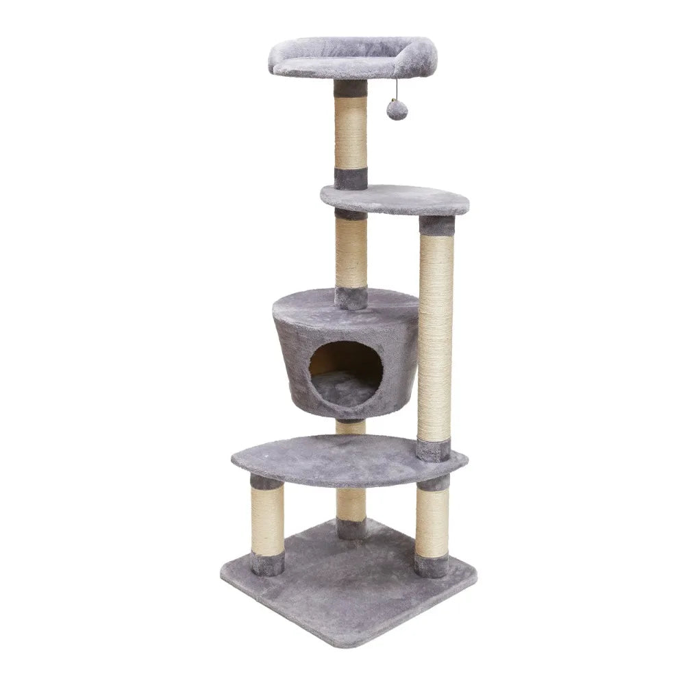 Tree for Cats Douglas 54-inch Cat Tree Tower Condo Scratching Post Playground Cats Pet Products Accessories Toys Beds Supplies