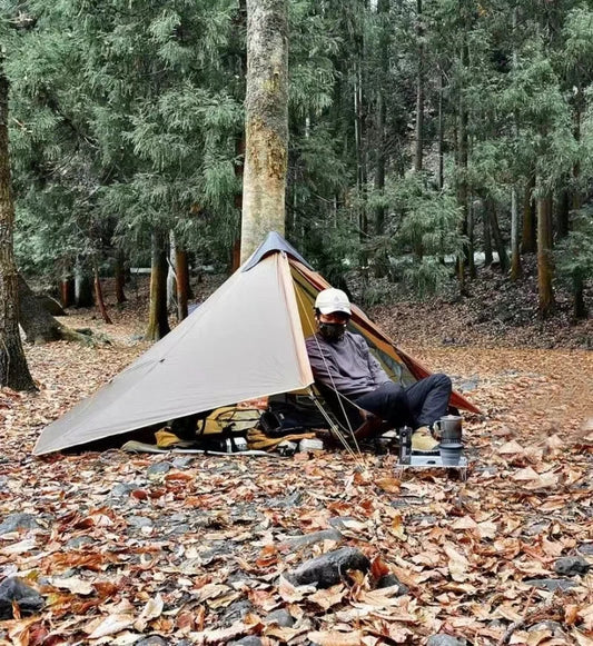 3F UL Gear Lanshan1 Ultralight Tent 3/4 Season Portable Backpacking Tent for 1p Double Layer Tent for Camping, Climbing, Hiking