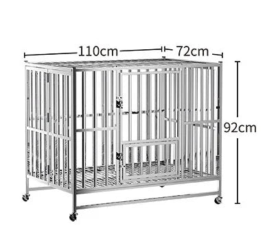 Pet cages dog cage stainless steel commercial dog kennels pet cages carriers houses dog