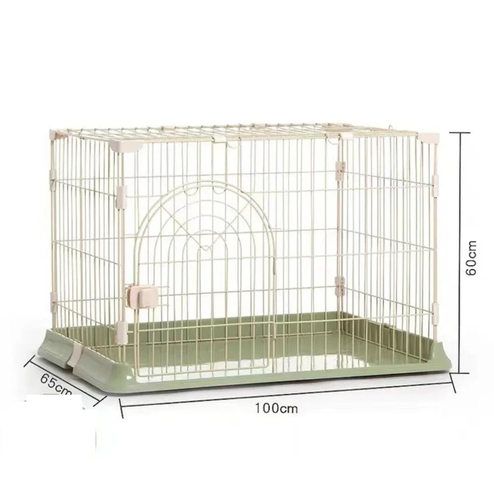 Dog Cage Crate Pet Medium House Dogs Metal Steel Cages Small Crates Indoor Puppy Kennels