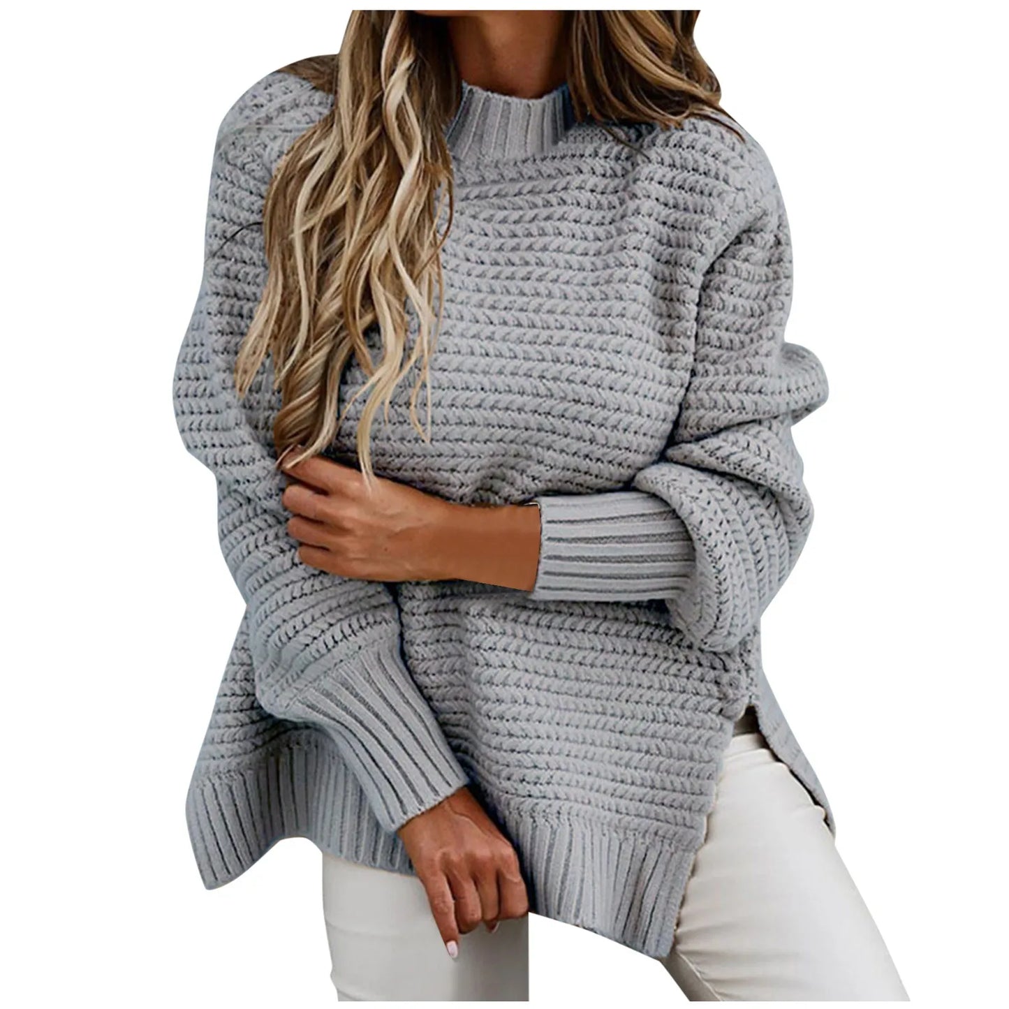 Sweater Woman Autumn Winter Knitwears Long Sleeve Pullovers Solid Knitted Tops Jumpers Ladies Casual Sweaters свитер женский