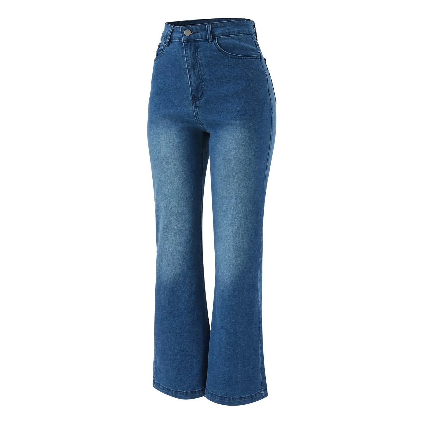 Fashion Bell Bottom Jeans For Women High Waisted Flare Jeans For Women Stretchy Bell Bottoms Pants Womens Pants With Pockets