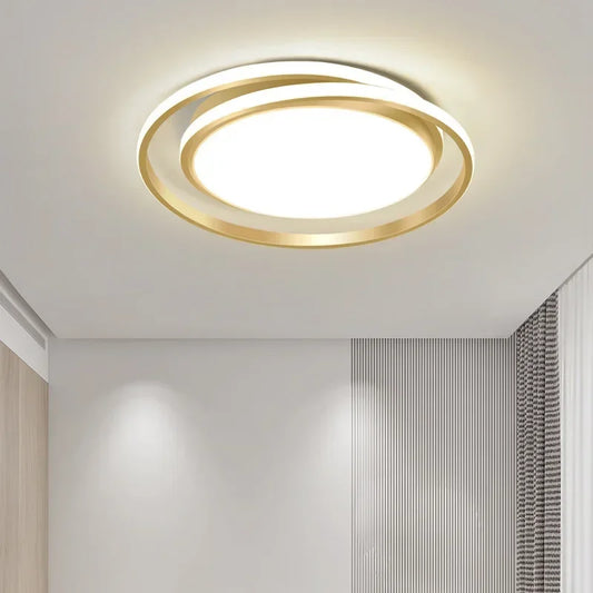 Modern LED Gold Ceiling Light For Bedroom Living Dining Room Restaurant Hotels Luxury Interior Chandelier Lighting Fixtures