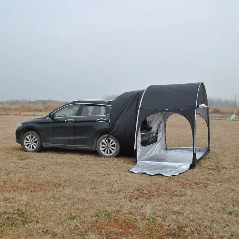 SUV Car Rear Tent Bicycle Storage Tent Outdoor Camping Travel Tents Waterproof Multipurpose Large Space Camping Equipment