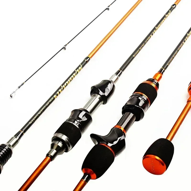 Ultra-light Fishing Rod Carbon Fiber Spinning/casting Lure Pole Bait WT 0.3-5g Line WT 2-6LB Super Soft Fast Trout Fishing Rods