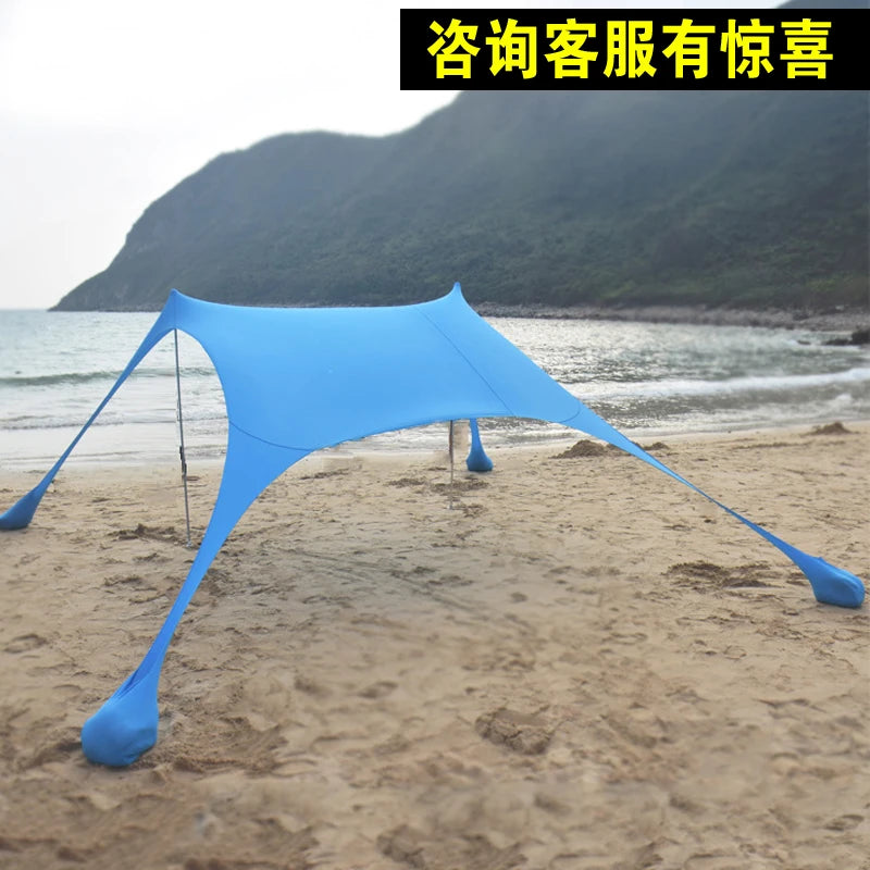 Outdoor sunshade, canopy, group built resort, online red scenic spot, tourist area, sunshade, sunscreen, Awning, tent