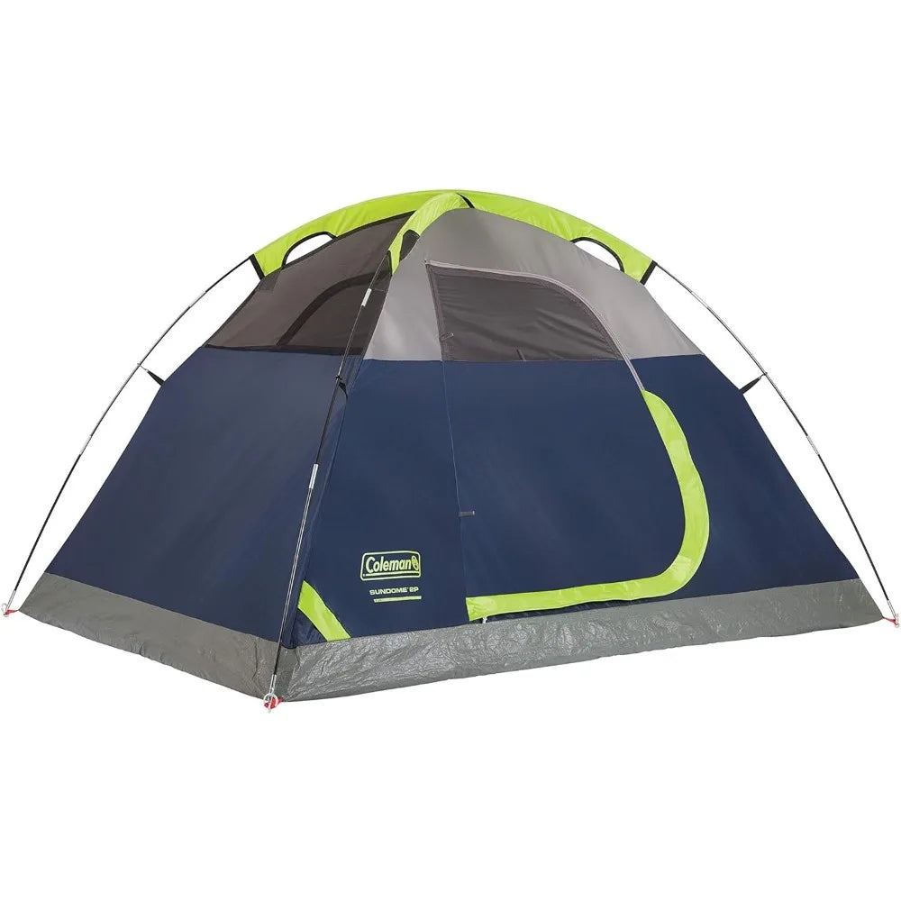 Camping Tent, 2/3/4/6 Person Dome Tent with Snag-Free Poles for Easy Setup in Under 10 Mins, Included Rainfly Blocks Wind & Rain