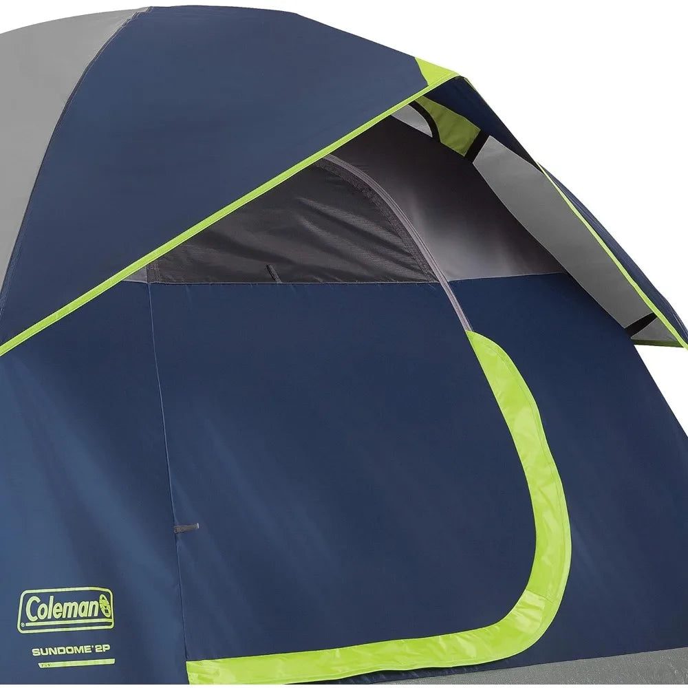 Camping Tent, 2/3/4/6 Person Dome Tent with Snag-Free Poles for Easy Setup in Under 10 Mins, Included Rainfly Blocks Wind & Rain