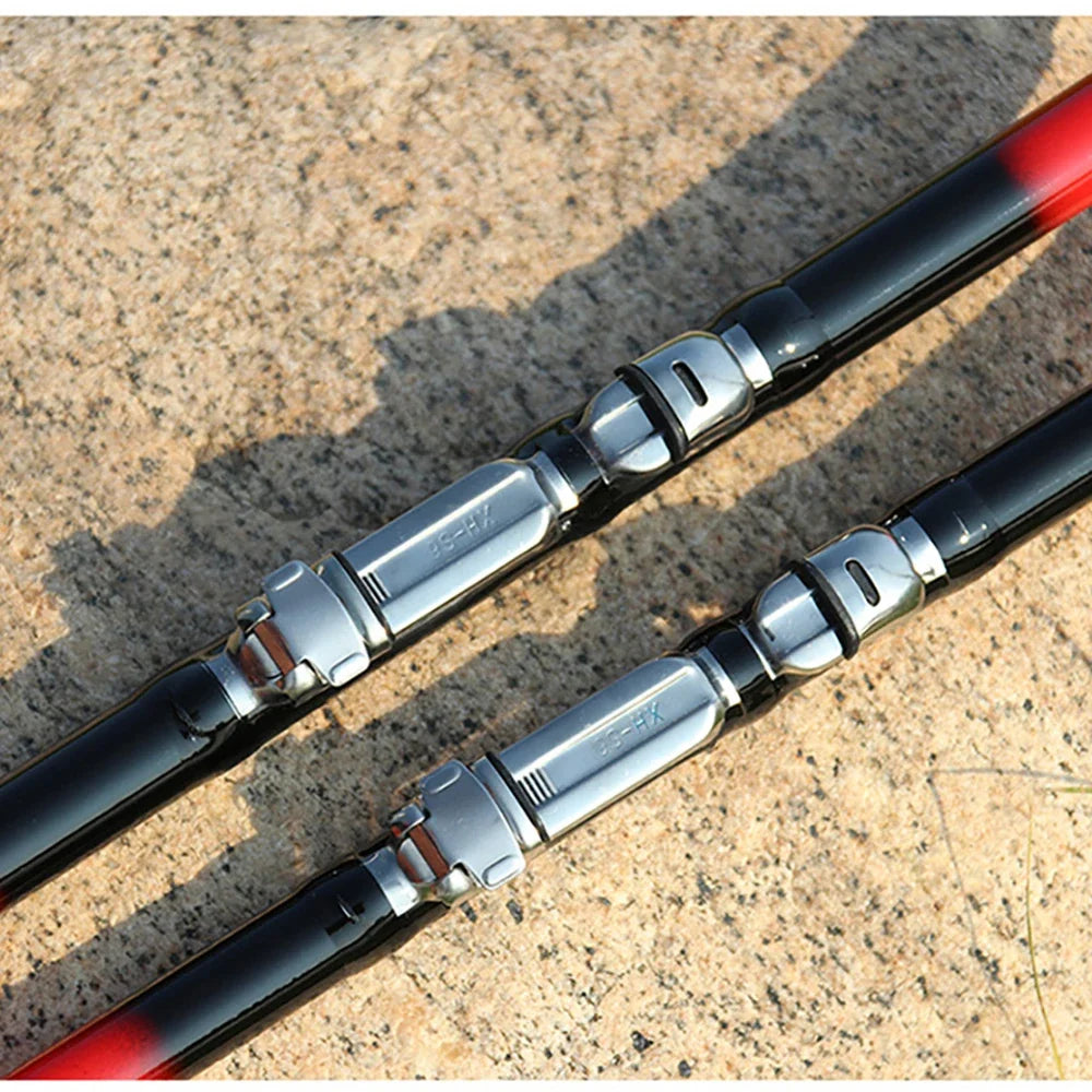 Telescopic Rock Fishing Rod Portable Travel Carp Spinning Travel Casting Pole 6.3M 5.4M 4.5M 3.6M 2.7M