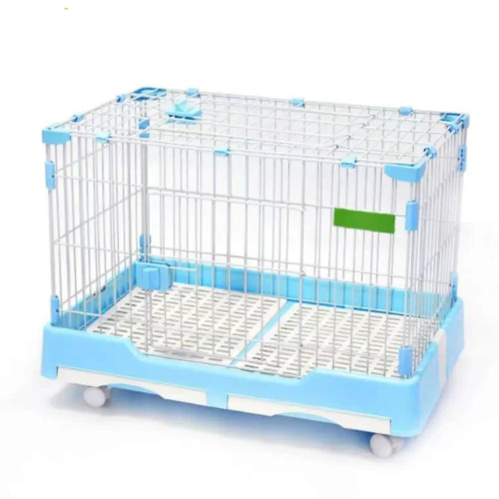 Dog Cage Crate Pet Medium House Dogs Metal Steel Cages Small Crates Indoor Puppy Kennels