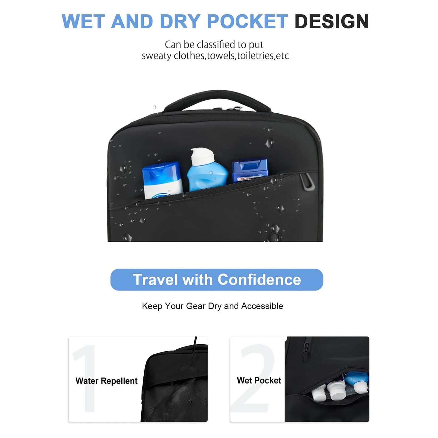 Airplane Travel Backpack Expandable Women Men Laptop Luggage Suitcase Bags Large Capacity  Business Multifunctional Backpacks