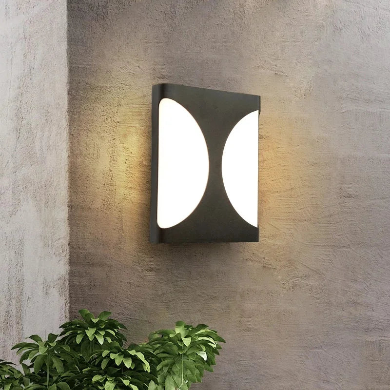 Outdoor Wall Lights LED Waterproof IP65 Modern Outside Garden Balcony Light Courtyard Exterior Wall Lamp Fixtures Sconce AC220V