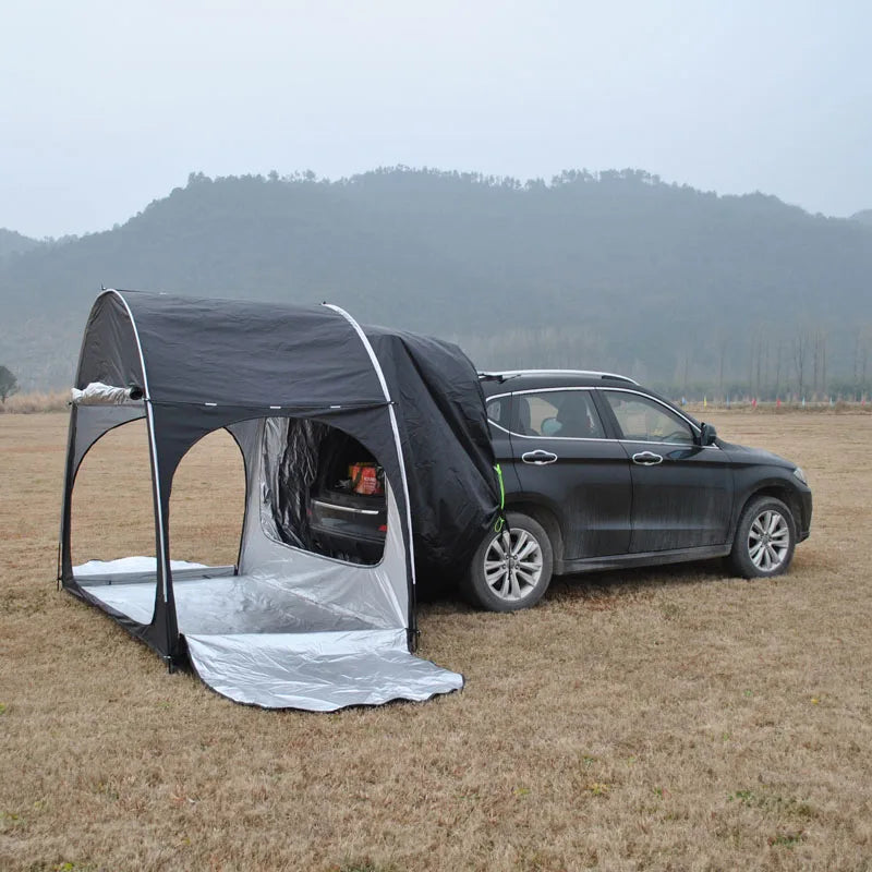 SUV Car Rear Tent Bicycle Storage Tent Outdoor Camping Travel Tents Waterproof Multipurpose Large Space Camping Equipment