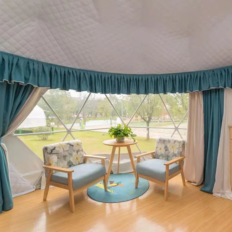 Factory Dome Igloo Tent House Luxury Dome Hotel Tent Resort Luxury Waterproof Outdoor Camping Tent Yurt Glamping Resort