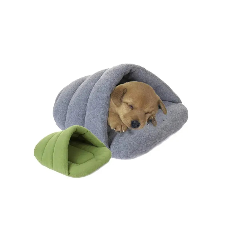 Slipper Kennel Cat Nest Small Dog Bed Cat Bed Warm Pet Sleeping Bag For Teddy Hamster Kitten Portable Pet Bed Rabbit Nest