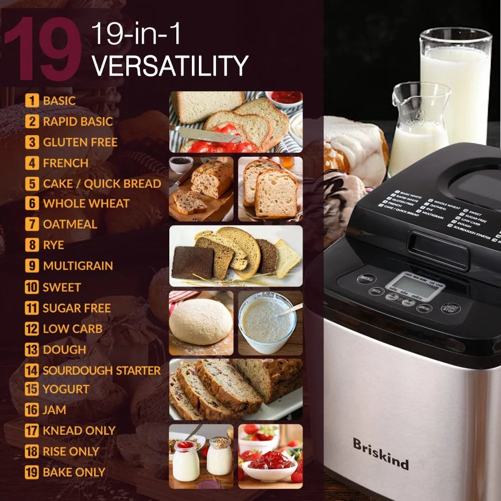 2023 New Compact Bread Maker Machine