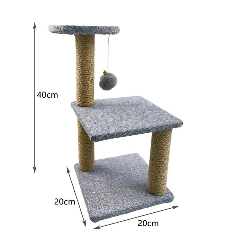 Multi-Level Cat Tree Climbing Frame Pet Scratch Furniture Scratcher Guards Scraper Supplies Home Decor