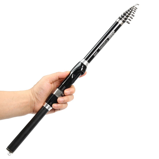 JOSBY Telescopic Spinning Fishing Rod FRP Ultralight Mini Carp Feeder Portable Sea Travel Pole 1.5M 1.8M 2.1M 2.4M 2.7M 3.0M