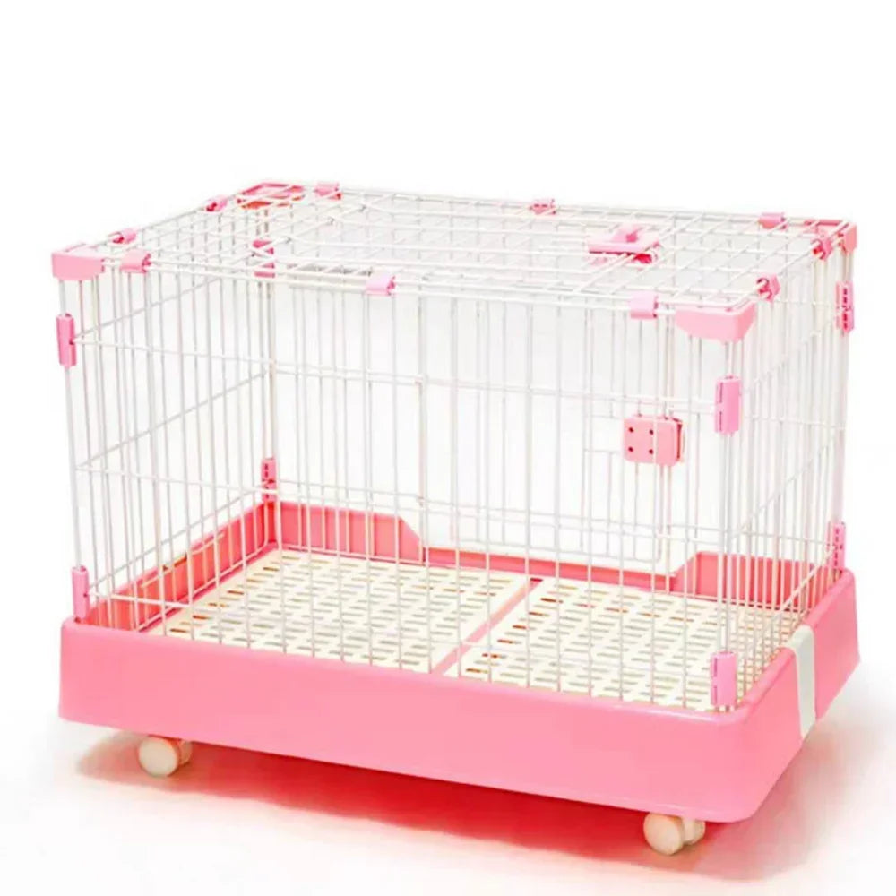 Dog Cage Crate Pet Medium House Dogs Metal Steel Cages Small Crates Indoor Puppy Kennels