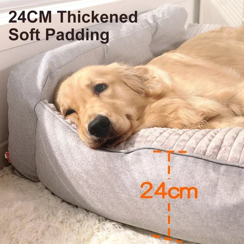 Winter Warm Dog Bed Cozy Dog Cat Sleeping Nest Mat Thickening Dog Cushion Kennel Sofa For Small Medium Big Dogs Pet Supplies