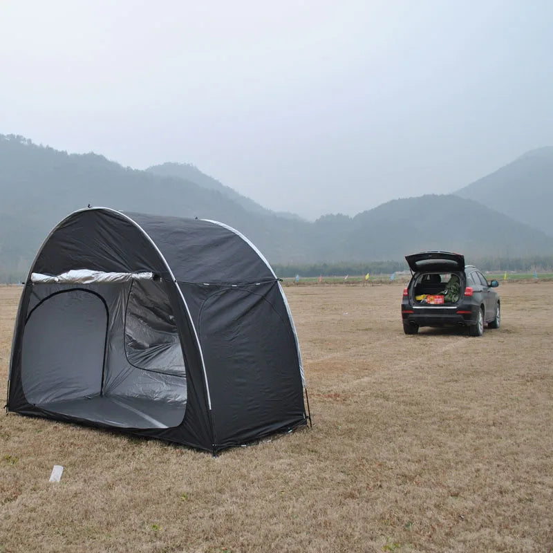 SUV Car Rear Tent Bicycle Storage Tent Outdoor Camping Travel Tents Waterproof Multipurpose Large Space Camping Equipment