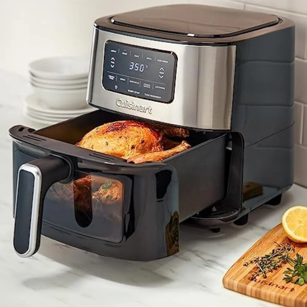 Bakes Airfryer Non Stick & Dishwasher Safe Electric Air Fryer With Free Shipping 6-Qt Basket Air Fryer Oven That Roasts AIR-200