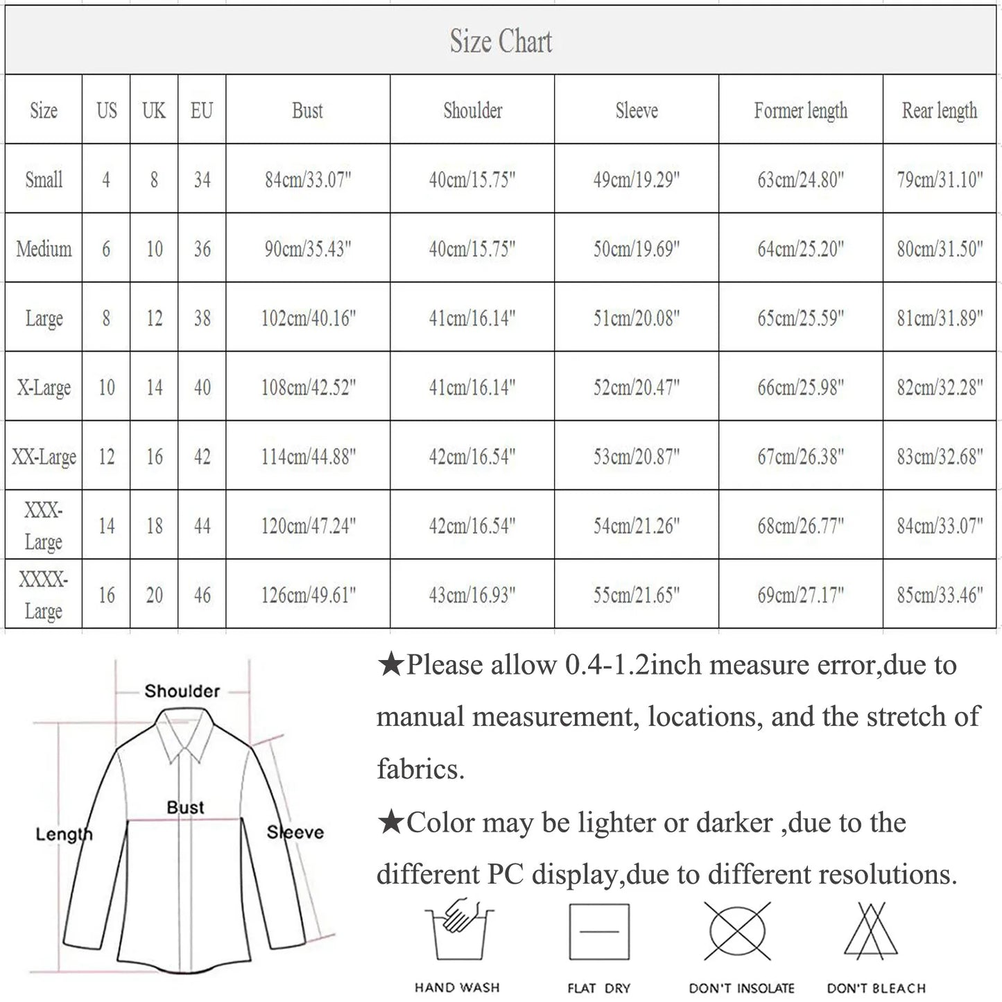 Fashion Women's Loose Casual Plaid Printed Turn-down Collar Blouse Long Sleeve Shirt Jacket Cardigan Cover-Up Top Outwear#g3