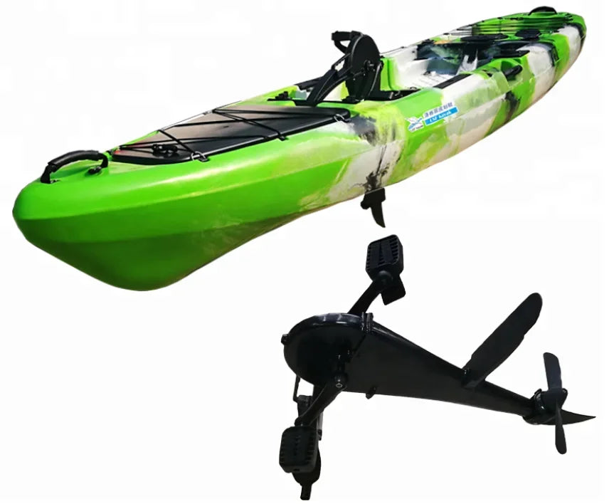 2018 China Supplier Single Person Fishing Boat Angler Pedal Kayak 13ft for Adults