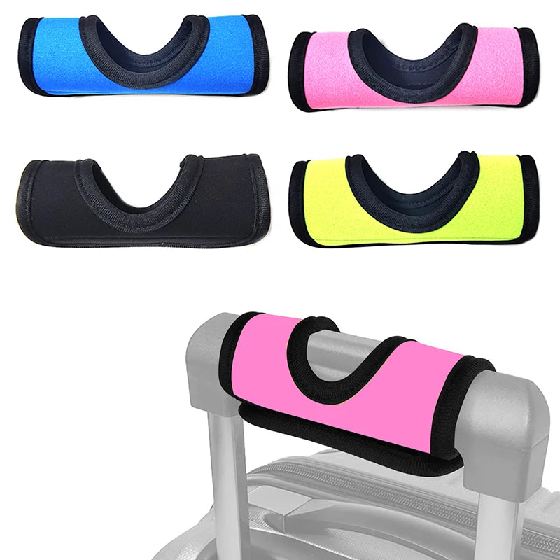 Comfortable Neoprene Luggage Handle Wrap Grip Luggage Suitcase Bag Handle Identifier Stroller Grip Protective Cover Bags Part