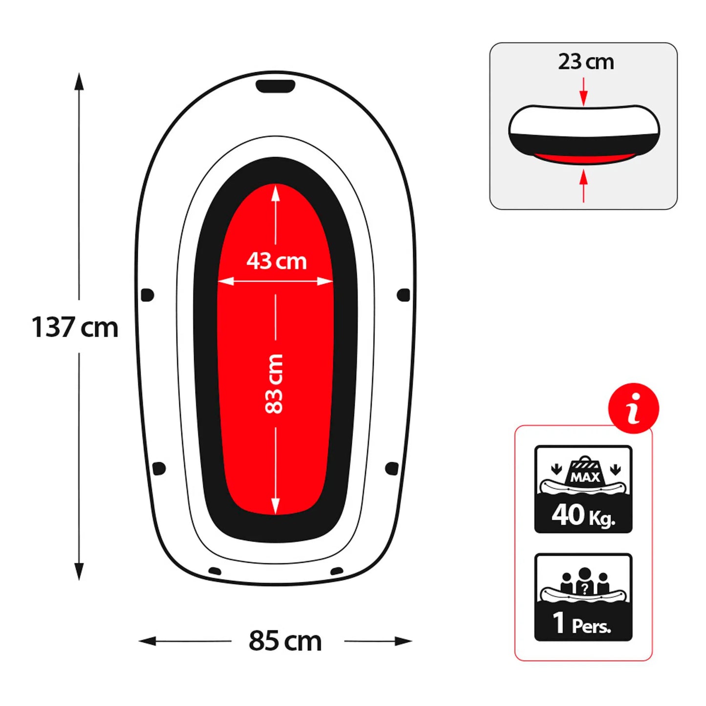 2/3 People Iatable Boat Tough PVC Thicken with 2 Paddles and Manual Pump Kayak Fishing Drifting Diving Boat Set Water Play