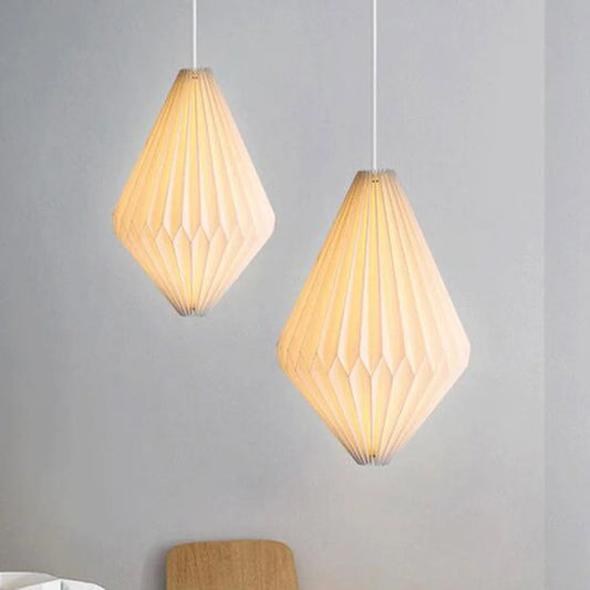 Nordic Pendant Lamp Lantern Shade Chandelier Ceiling Pendant Light Art Decoration for Living Room Bedroom Dining Room Lights