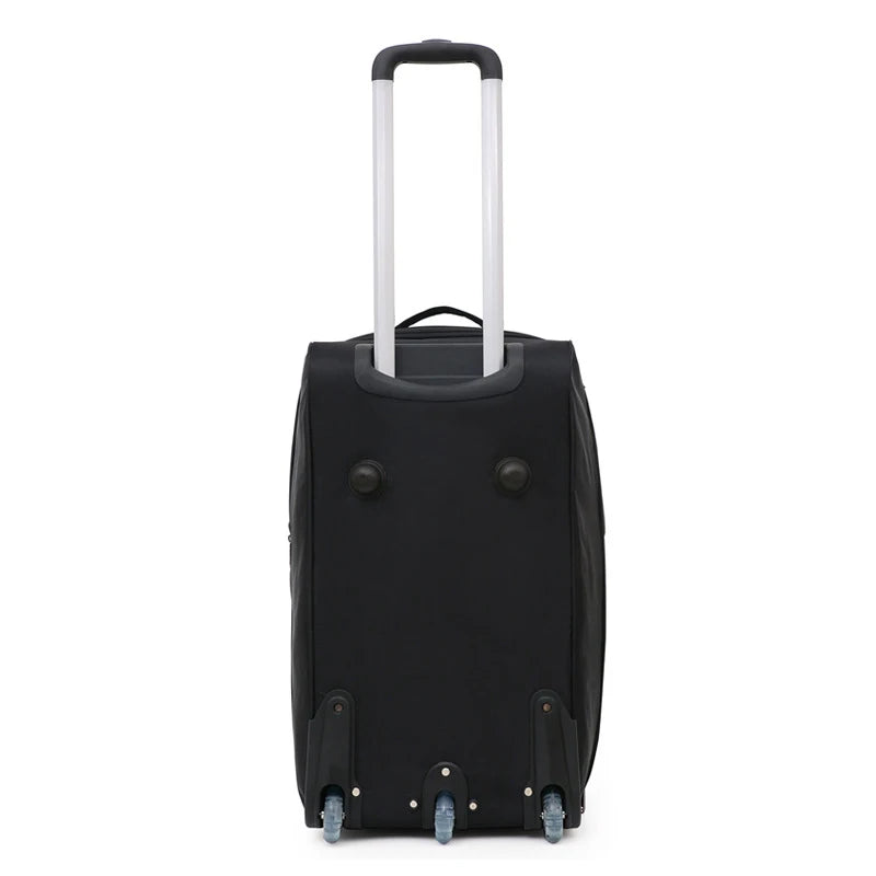 Large capacity Trolley Bags With Wheels Wheeled bag Foldable Oxford Luggage Travel Suitcase Rolling Bags Travel Luggage