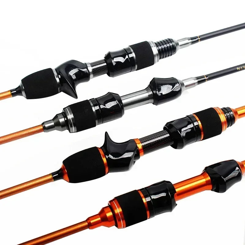 Ultra-light Fishing Rod Carbon Fiber Spinning/casting Lure Pole Bait WT 0.3-5g Line WT 2-6LB Super Soft Fast Trout Fishing Rods