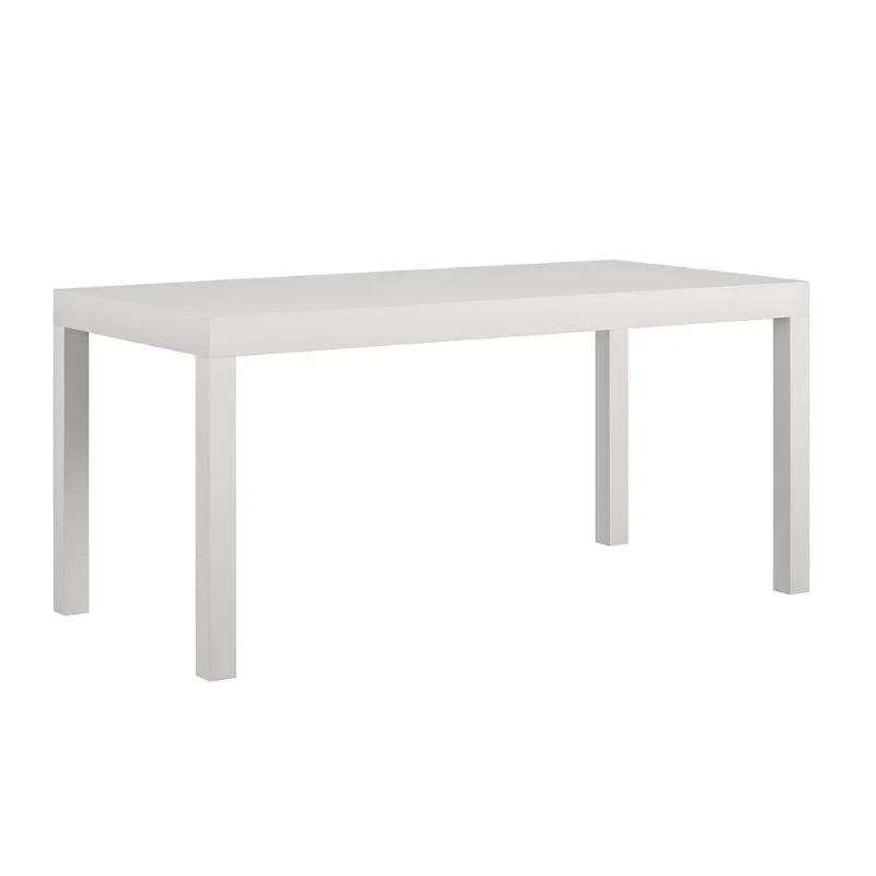 Parsons Coffee Table, White  Living Room Table  Coffee Table for Living Room