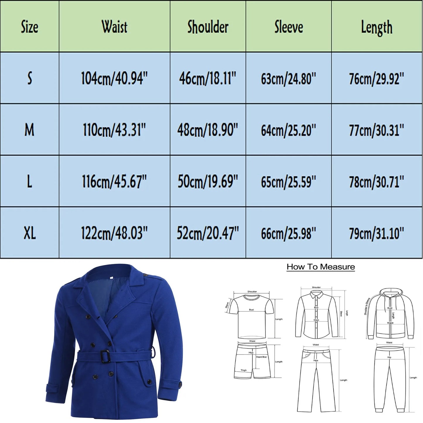 New Jacket Men Slim Fit Long Sleeve Suit Top Jacket Trench Coat Outwear Men Coat Wool Hooded Autumn Winter Warm Button Coat