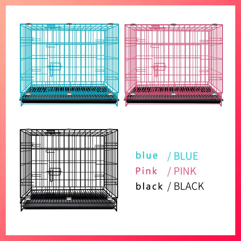 Stainless Steel Pet Kennel Breathable Metal Mesh Cage luxury small pet dog cages For Sale