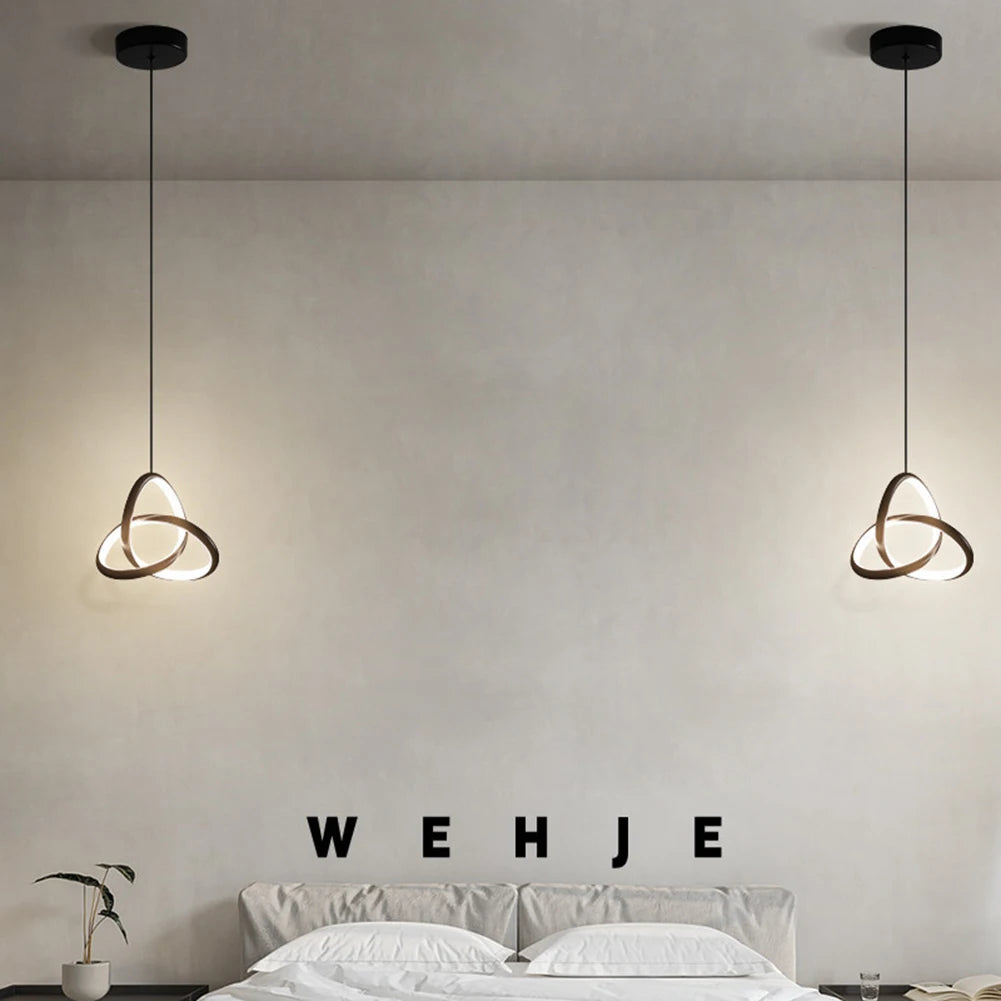 Modern LED Hanging Lamp for Ceiling Simple Ceiling Chandelier Lustre Ceiling Light for Living Room Bedroom Decor Home Decoration