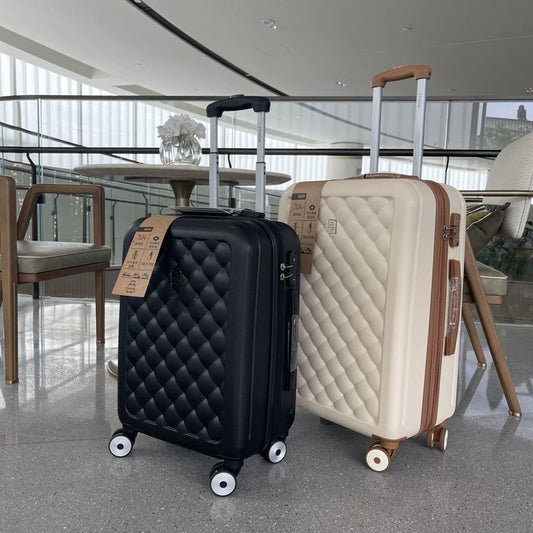 New Men Retro 20/24/26 inches Rolling Luggage carry on Trolley Luggage Women spinner brand Travel Bag Password Trolley Suitcase