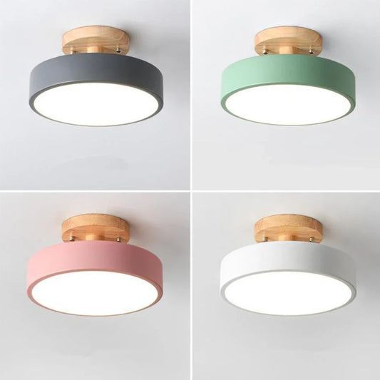 LED Ceiling Lights Nordic Round Ceiling Lamps Modern Chandelier for Living Room Bedroom Kitchen Corridor Lights Indoor Lighting