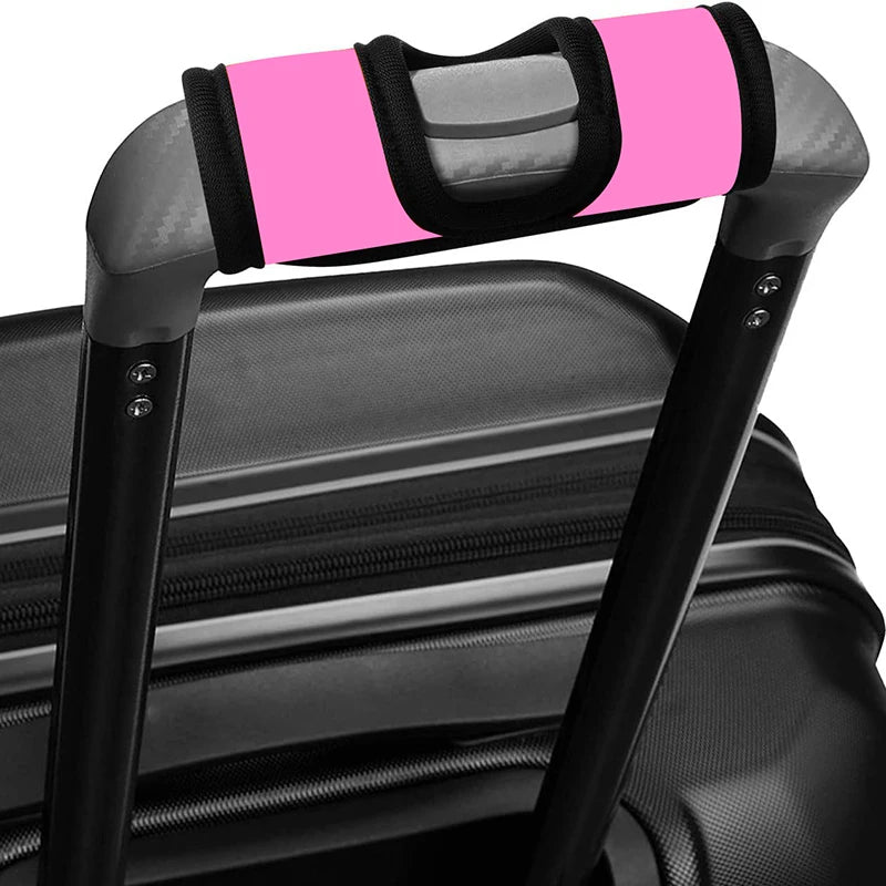 Comfortable Neoprene Luggage Handle Wrap Grip Luggage Suitcase Bag Handle Identifier Stroller Grip Protective Cover Bags Part