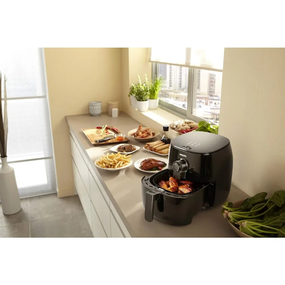 Philips Kitchen Appliances Philips TurboStar Technology Airfryer, Analog Interface