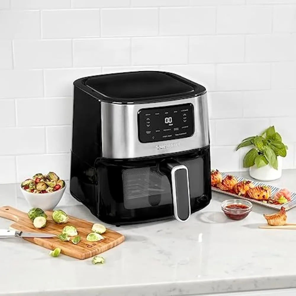Bakes Airfryer Non Stick & Dishwasher Safe Electric Air Fryer With Free Shipping 6-Qt Basket Air Fryer Oven That Roasts AIR-200