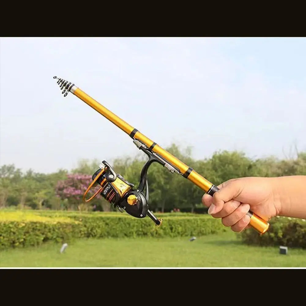 1.5M-3.0M Fishing Rod Mini Short Light Retractable Carbon Fiber Lure Rod Telescopic Casting Spinning Portable Travel Fishing Rod