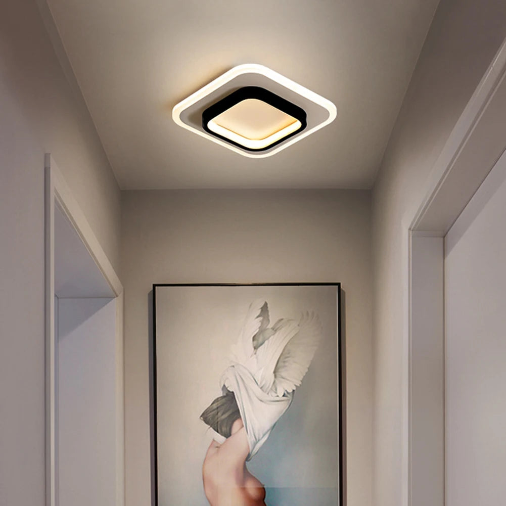 Modern LED Ceiling Lamp for Living Room Bedroom Interior Aisle Hallways Corridor Balcony Home Fixtures Lighting