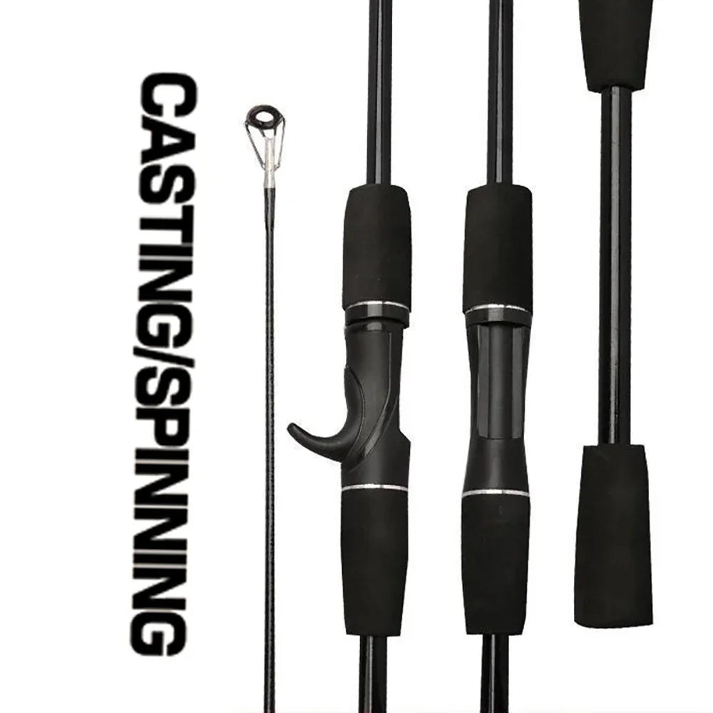 Casting Fishing Rod Bait 2-10g ML Tips Carbon Fiber Octopus Jigging Rods 1.68M 1.8M Light Boat Pole Saltwater Ceramics Rings