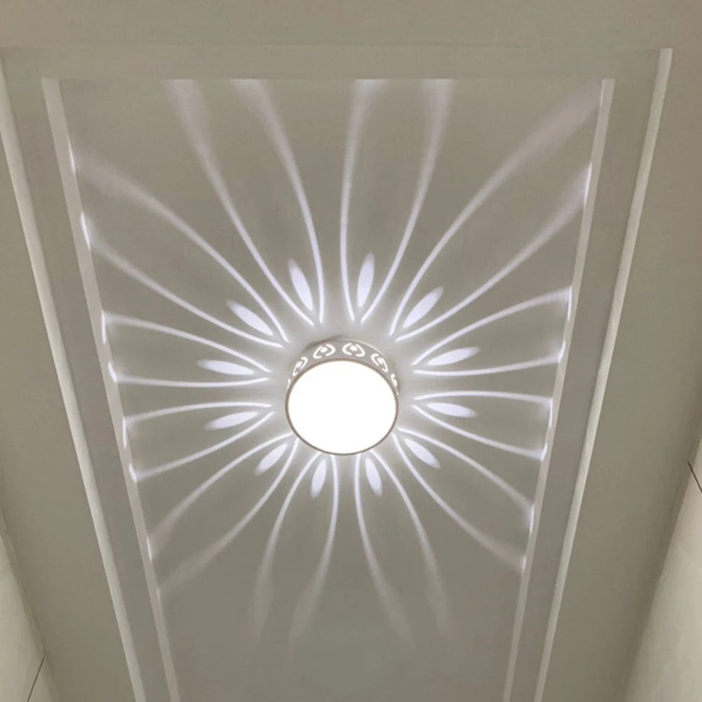 LED Ceiling Lamp Energy Saving Entry Lights Protect Eyes Corridor Lamp Easy Installation Brightness Durable for Bedroom Bathroom