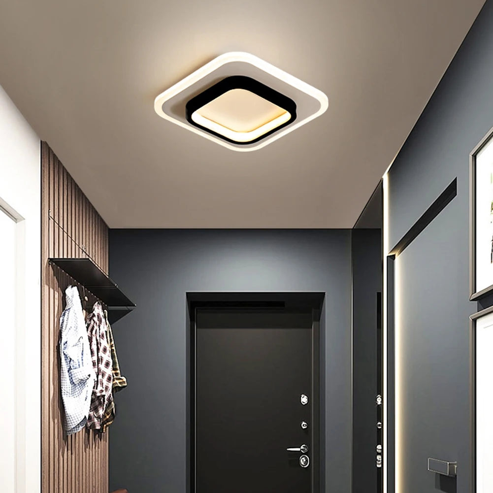 Modern LED Ceiling Lamp for Living Room Bedroom Interior Aisle Hallways Corridor Balcony Home Fixtures Lighting